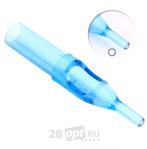 Тату-наконечник Round Professional Tip 13, Blue Sea, блистер 5 шт.