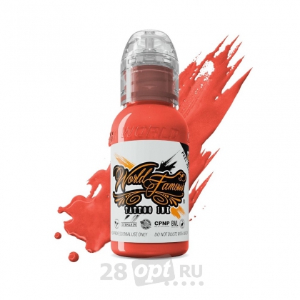 Краска для художественной татуировки World Famous Tattoo Ink, Alaskan Salmon, 15 мл