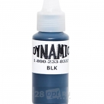 Краска для художественной татуировки Black BLK Dynamic, 30 мл
