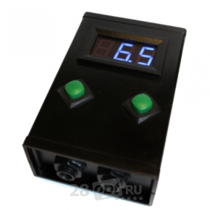 Блок питания для тату-машинки Metis Tattoo Machines, Compact-TR-2MC, Black