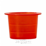 Колпачки для краски Tattoo Caps TA-225C, Красные, 15 мм