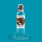 Краска для художественной татуировки World Famous Tattoo Ink, Algarve Aqua, 15 мл
