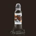 Краска для художественной татуировки World Famous Tattoo Ink, Badlands Brown, 15 мл