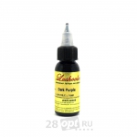 Уцененный товар Краска для художественной татуировки LushColor, Dark purple, 30 мл