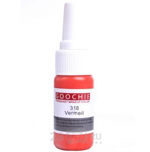 Уцененный товар Пигмент для косметического татуажа Goochie 318, Vermeil, 15 мл