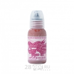 Краска для художественной татуировки World Famous Tattoo Ink, Pink Ribbon Cool Peach, 30 мл