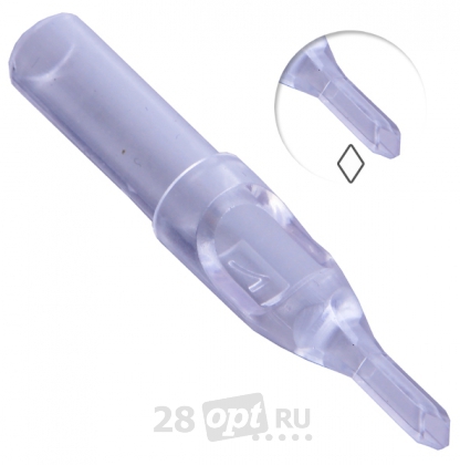Уцененный товарТату-наконечник Diamond Professional Tip 7, Clear, коробка 50 шт.