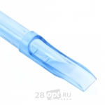Уцененный товар Тату-наконечник Flat Professional Tip 17, Blue Sea, коробка 50 шт.