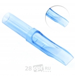 Уцененный товар Тату-наконечник Flat Professional Tip 17, Blue Sea, коробка 50 шт.