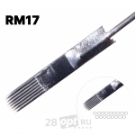 Иглы для художественной татуировки Black Bird, Round Magnum 17, коробка 50 шт.