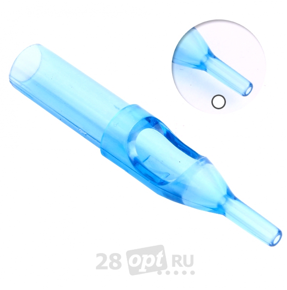 Тату-наконечник Round Professional Tip 13, Blue Sea, блистер 5 шт.