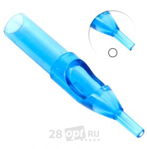 Тату-наконечник Round Professional Tip 5, Blue Sea, блистер 5 шт.