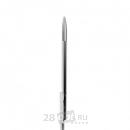 Иглы для художественной татуировки KWADRON с длинной заточкой, Round Liner 11, 0,30 мм, коробка 50 шт.