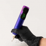 Роторная тату-машинка для художественной татуировки EZ, Portex Generation P2S, Purple Gradient