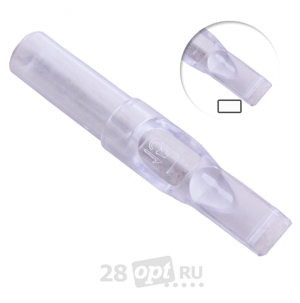 Тату-наконечник Magnum Professional Tip 11, Clear, блистер 5 шт.