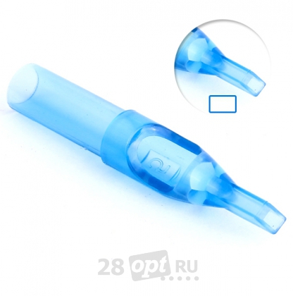 Уцененный товар Тату-наконечник Magnum Professional Tip 5, Blue Sea, коробка 50 шт.